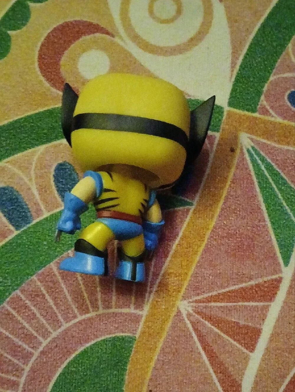 Wolverine Yellow & Blue Pop! Style Vinyl Figure - Collectible Toy